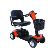 Electric 4-wheel 210a Scooter For Disabled Elderly With Lights And Basket
