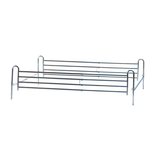 Hospital bed rails - Chromed Universal Telescopic Bed Rails For Elderly Hospitalization