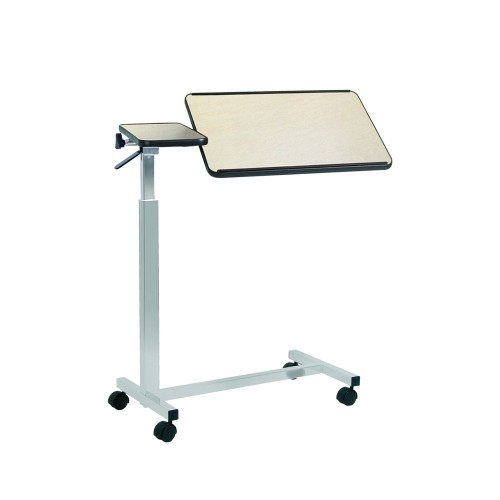 Hospitalization furniture - Automatic Bed Table 2 Levels On Wheels