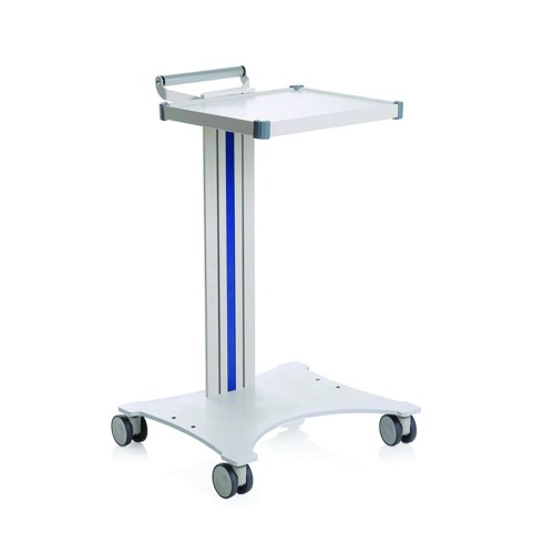 Medical office furniture - Eolo Multifunctional Trolley Shelf 35x40 H80 Laser Base 45x53cm