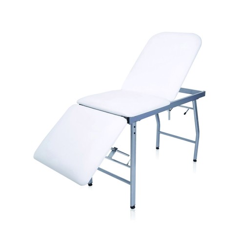 Examination couches - Oval Examination Table Rygel Painted Steel 3 Sections 60cm