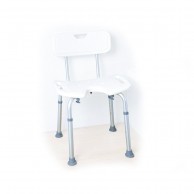 U Shaped Bath/shower Seat With Backrest