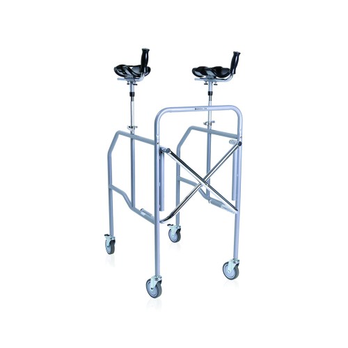 Ambulation - Folding Walker Rollator Clik Antibrachial Walker For The Elderly And Disabled