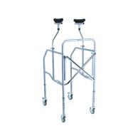 Folding Rollator Walker For The Elderly Clik Rp754s Axillary 4 Wheels