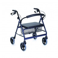 Apollo Hd 4-wheel Folding Rollator Walker For Elderly Disabled
