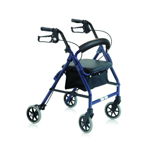 Deambulatori Rollatos - Deambulatore Girello Rollator Pieghevole Mini Atlante In Alluminio Per Anziani E Disabili