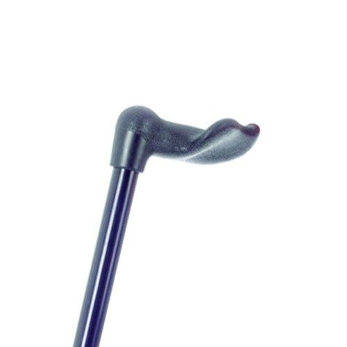 Ambulation - Adjustable Aluminum Stick Left Handle Anatomical Brio
