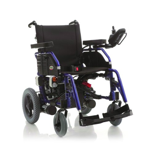 Carrozzine disabili - Sedia A Rotelle Carrozzina Elettrica Pieghevole Escape Dx Con Luci Disabili Anziani