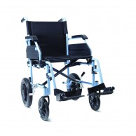 Helios Smart Go Self-propelled Lightweight Folding Wheelchair For Elderly People