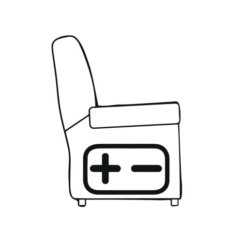 Zubehör und Ersatzteile für Rollstühle - Pufferbatterie Für Hebestühle