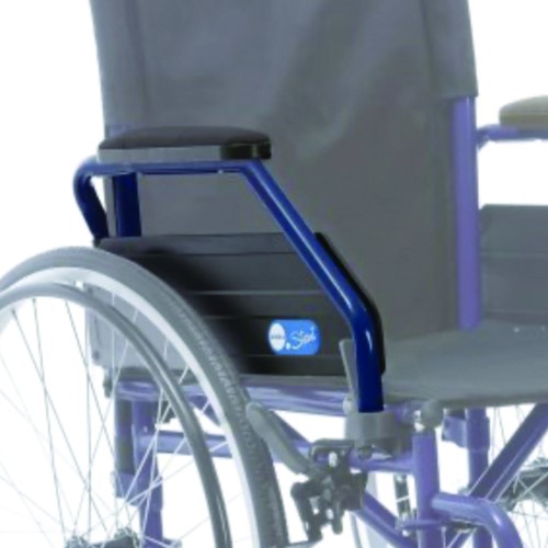 Zubehör und Ersatzteile für Rollstühle - Paar Komplette Kurze Und Klappbare Armlehnen Für Start-rollstühle
