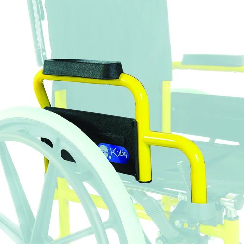Wheelchair Accessories and Spare Parts - Pair Of Standard Folding Armrests For Kiddy Wheelchair