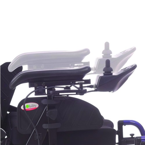 Home Care - Elevating And Folding Armrest For Aries Pro Wheelchair