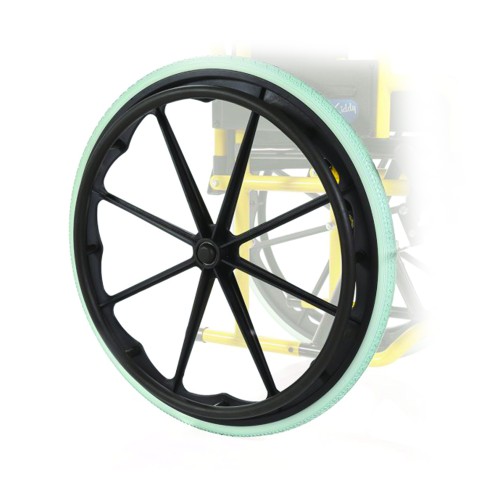Wheelchairs and chairs for the disabled - Single Rear Wheel For Kiddy Wheelchair