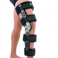 Gno-970 Leggy Eco Cool Long Knee Brace With Skeletal Structure 