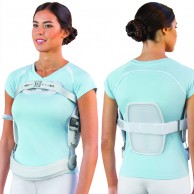 3 Point Hyperextensor Brace F35-100tr Short With Tilting Pelvic Band