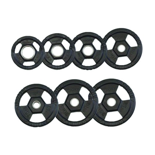 Discs - Tri Grip Rubberized Cast Iron Disc