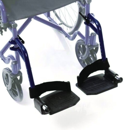 Zubehör und Ersatzteile für Rollstühle - Coppia Di Pedane Laterali Estraibili Per Carrozzina Start 1