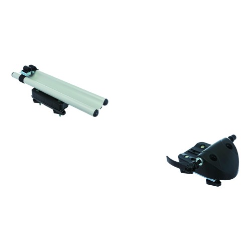 Roof bike rack - Pordoi Professional Universal Car Roof Bike Rack For 1 Bike With Fork Attachment