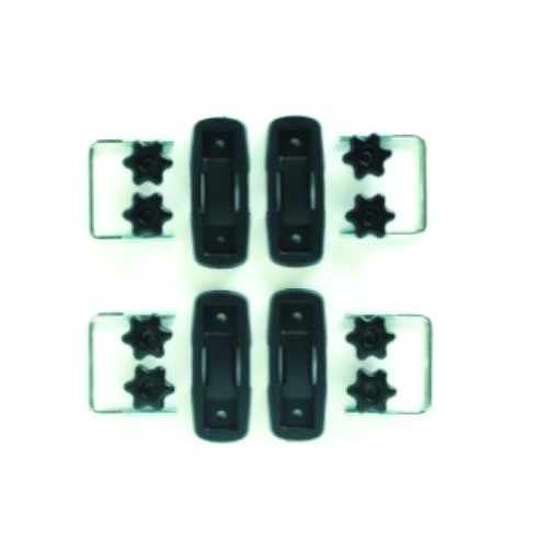 Accessori Box tetto - Kit Fissaggio Esterno Box Per Barre Fino A 60mm