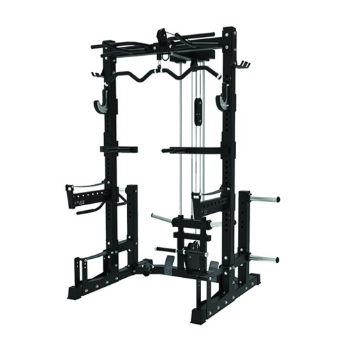 Multifunction Stations - Power Rack Jkv74 With Vertical Lat/pulley Module 