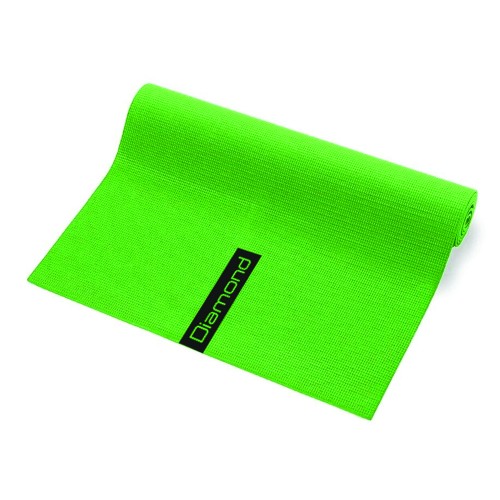 Fitness and Pilates accessories - Pvc Yoga Mat 173x60x0.4cm Green 