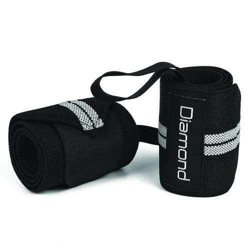 Fitness and Pilates equipment - Pair Of Wrist Wraps For Weight Lifting 