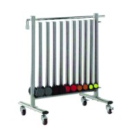 Vinyl/neoprene Dumbbell Rack