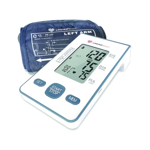 Sphygmomanometers/blood pressure monitors - 3 Inch Lcd Digital Sphygmo Upper Arm Blood Pressure Monitor