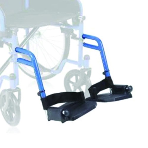 Accesorios y repuestos sillas de ruedas - Par De Plataformas Laterales Extraíbles Para Sillas De Ruedas Plegables Start/go