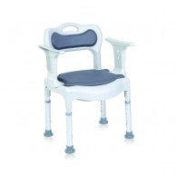 Commode Chair For Toilet And Shower In Onda Abs