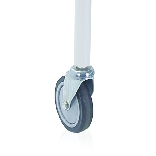 Accessories and spare parts for walkers - Pair Of Wheels For Walkers Without Brake M12 