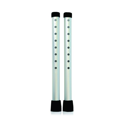 Home Care - Pair Of 5-hole Leg Tips For Two-handed Walkers
