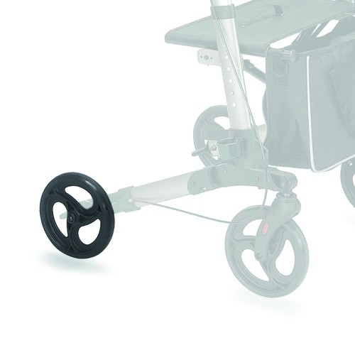 Accessories and spare parts for walkers - Single Pvc Wheel For Rollator Walker Oceano 2.0