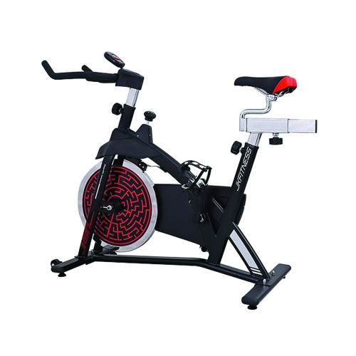 Bicicletas estáticas/entrenadores de pedales - Bicicleta Indoor Transmisión Por Correa Jk 517