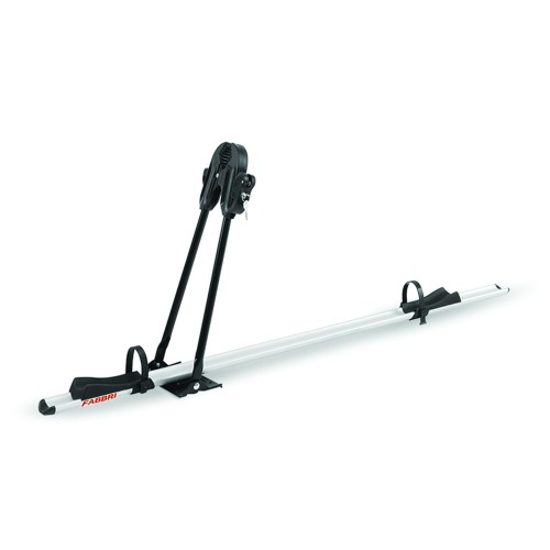 Roof bike rack - Universal 3000 Alu Car Roof Bike Rack For 1 Bike, Frame Fixing With Anti-theft Device