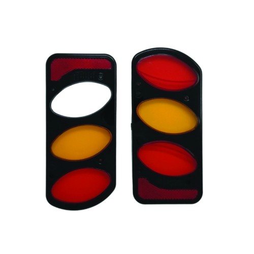 Bike Rack Accessories - 2 Black Plastic Right And Left Headlights For Pure Instinct Art.708