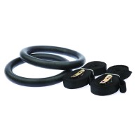 Pair Of Ag-abs Gymnastic Rings