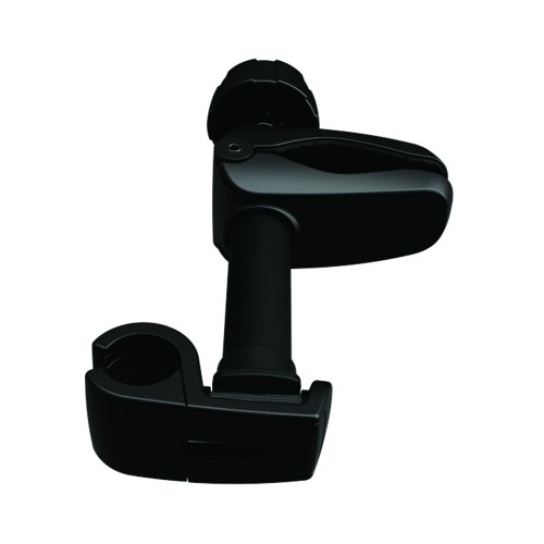 Bike Rack Accessories - Braccetto Medio 3d Nero Raggrinzante Per Seconda Bici