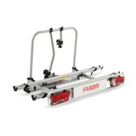 Portabici Per Gancio Traino Bici Exclusive Deluxe 2 Richiudibile Antifurto