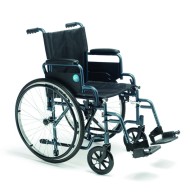 Wheelchair For Disabled N21r24 Xl Folding Transit Wheelchair 