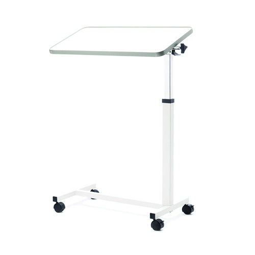 Hospital Tables - Adjustable Serving Table With Wheels And Lectern D126 For Elderly Hospital Bed