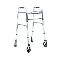 Walker Walker N06 For Elderly Disabled Folding 2 Swivel Wheels