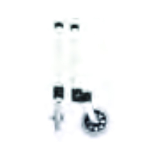 Ambulation - Pair Of 8 Hole Swivel Wheels 10cm For Elderly Walker