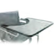 Large Shaped Table For Wheelchairs Helios Pro