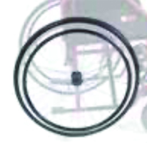 Wheelchairs and chairs for the disabled - 60cm Pu Rear Wheel For Wheelchairs Disabled Elderly Start