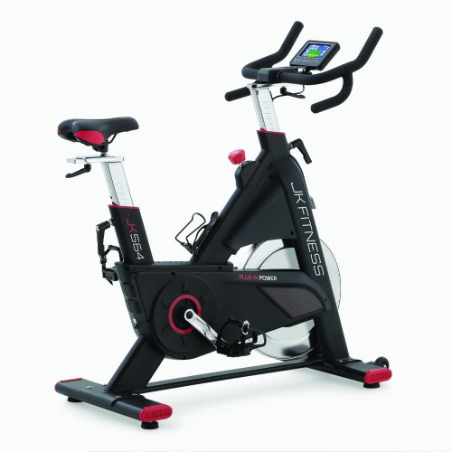 Gym Bike - Jk564 Electromagnetic Spin Bike Exercise Bike And 22kg Flywheel