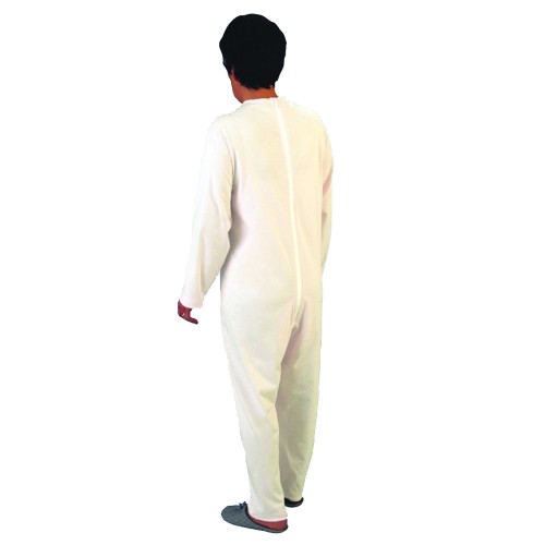 Sanitary Pajamas - Women's Classic Fresh Cotton Tracksuit Pajamas Back Zipper
