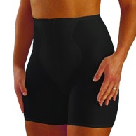 Silhouette Bermuda Black Cotton Sheath Shapes Buttocks And Abdomen