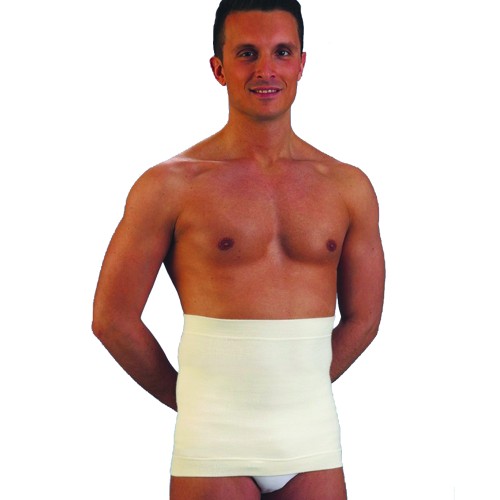 Post-Operative Bands - Elastic Lumbar Support Band Benessere Angora Wool H 29cm